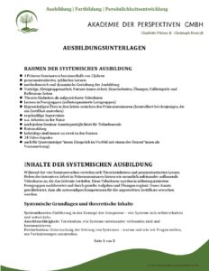 Ausbildungsunterlagen pdf