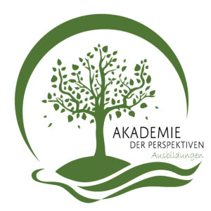 Logo Akademie der Perspektiven mit Namen und Zusatz